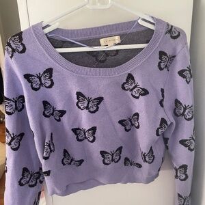 Pacsun LA Hearts women’s butterfly sweater